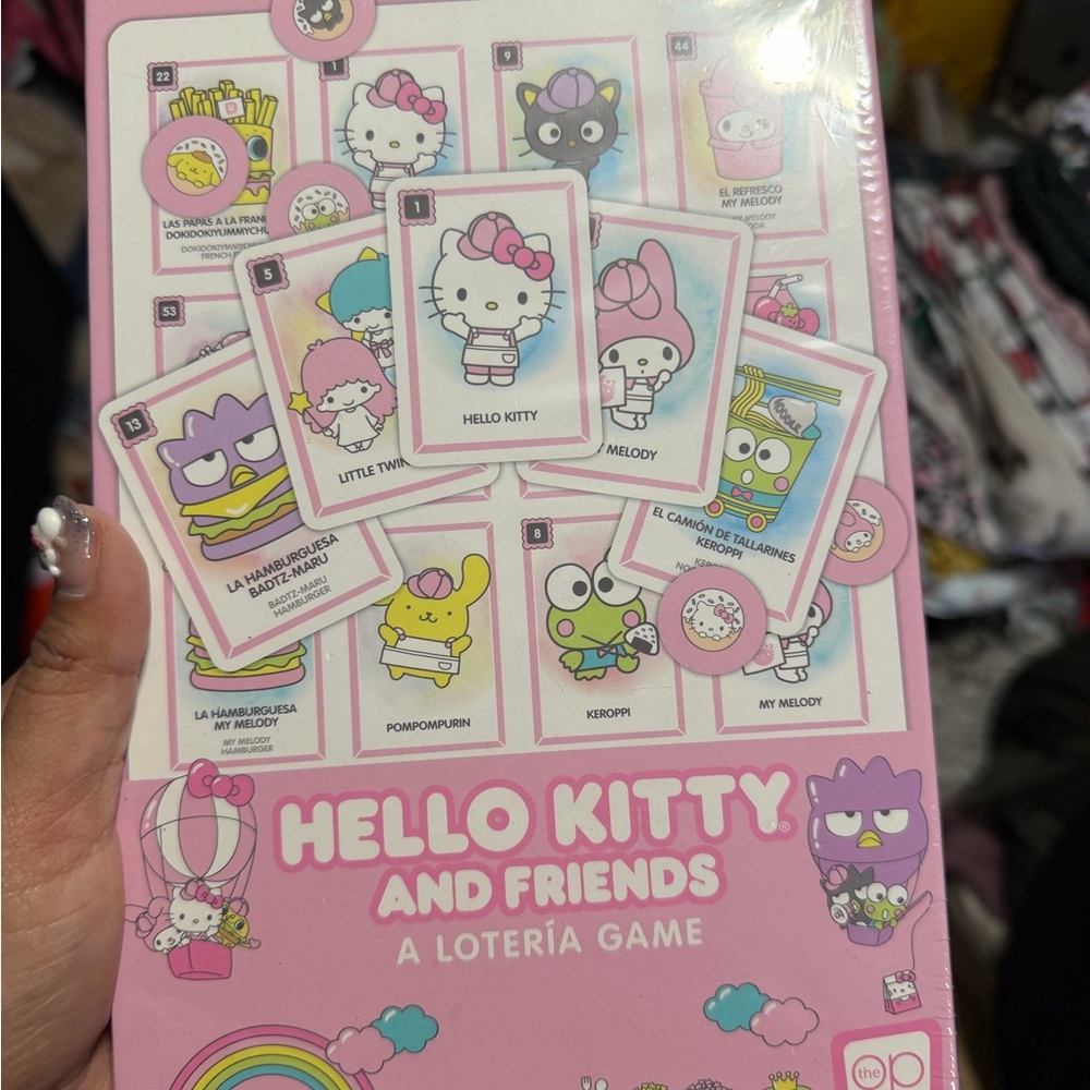 Hello Kitty and Friends Lotería Game - Sealed